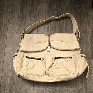 Kooba Cream Shoulder Bag. Great Used Bag.